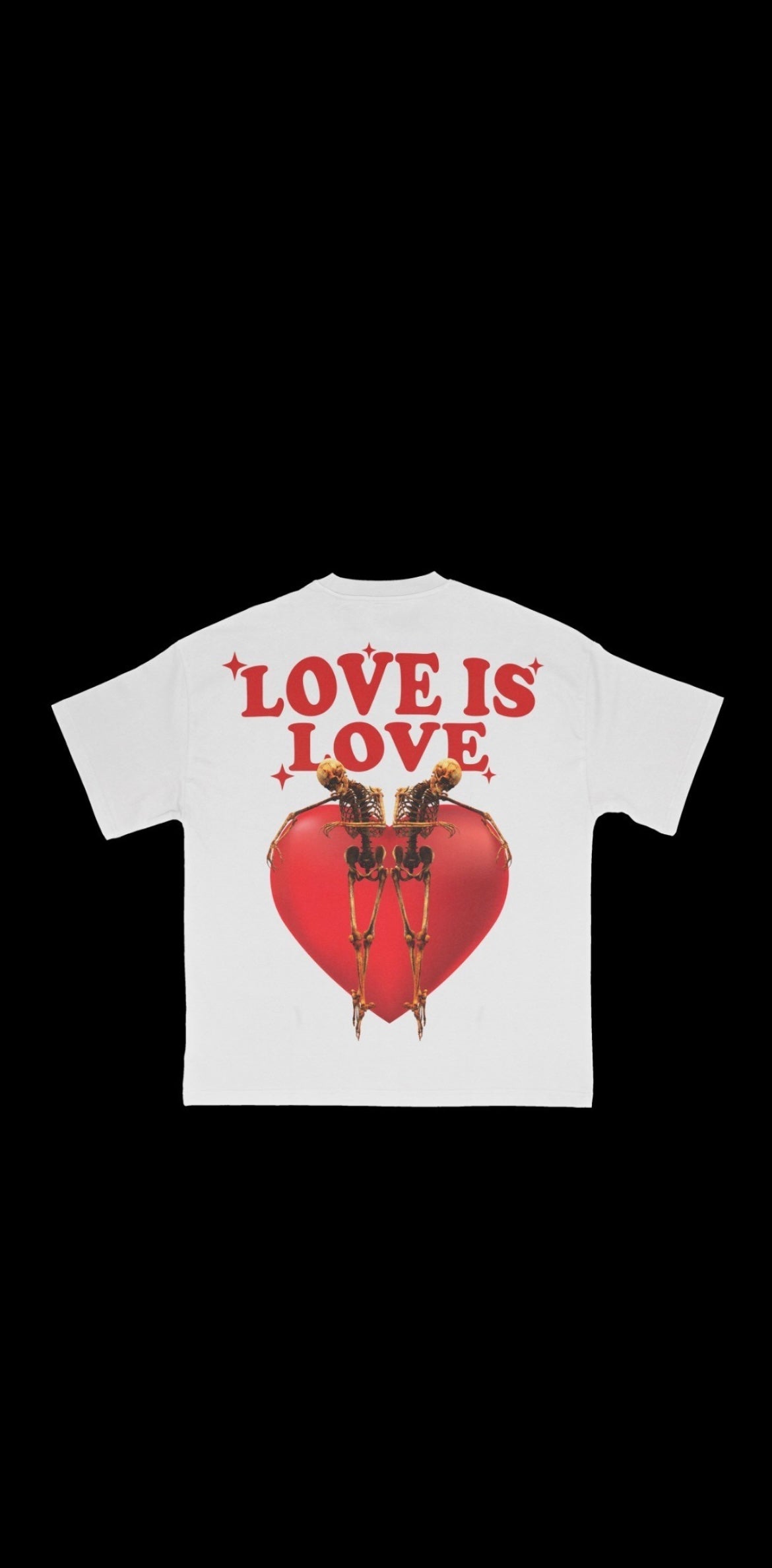 “Love is love” Shaka Oversized Tee